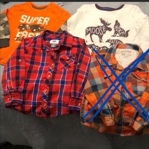 4T 4 Piece Boys long sleeve Bundle